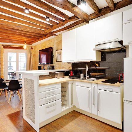 Ferienwohnung Marais - Vosges Luxury Flat Paris Exterior foto